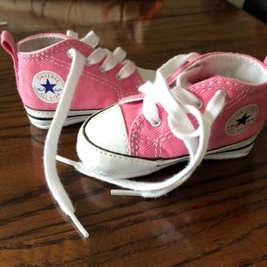 Converse size 1. Worn once by non walker.